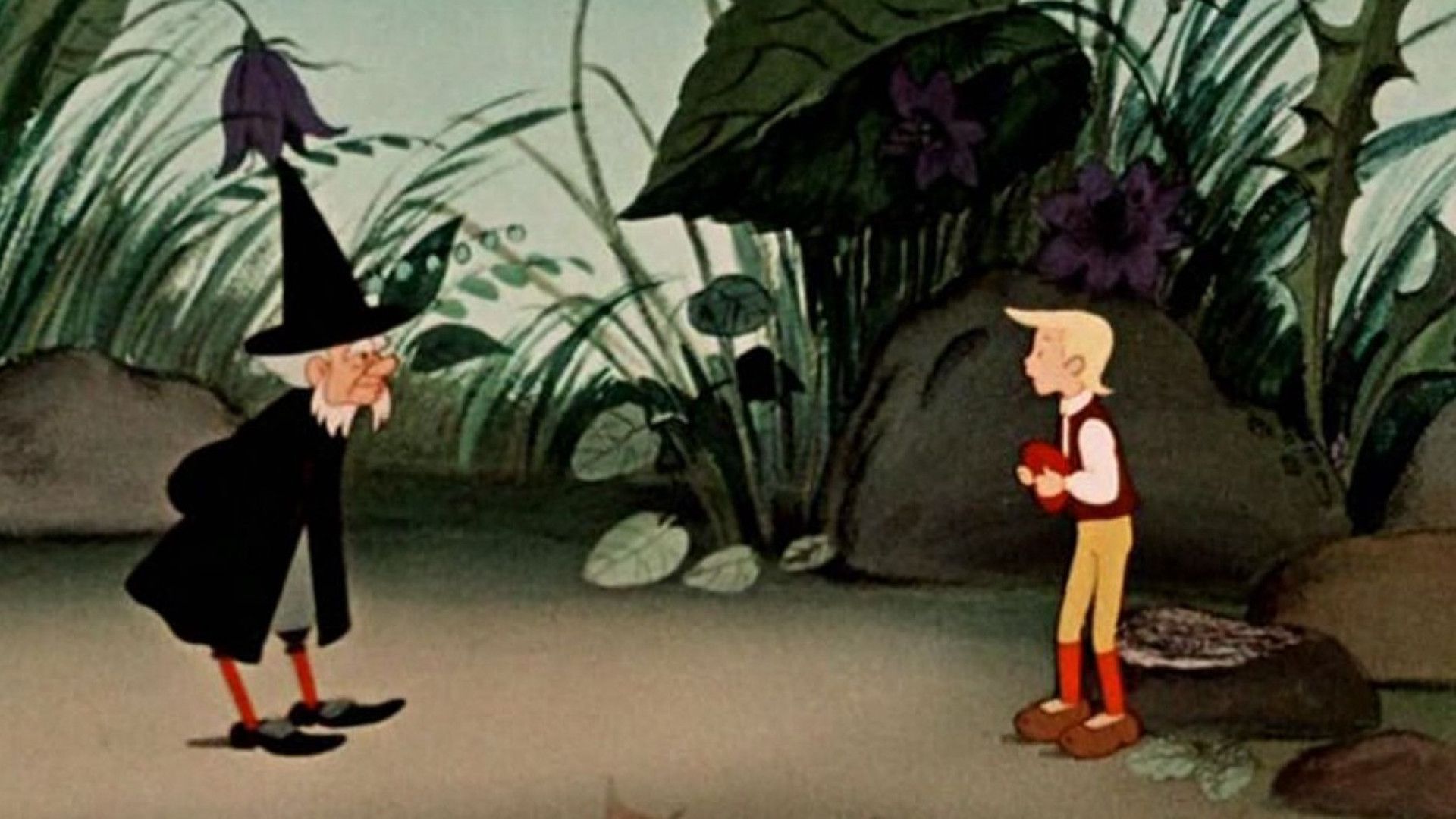 Кадр из мультфильма «Заколдованный мальчик»