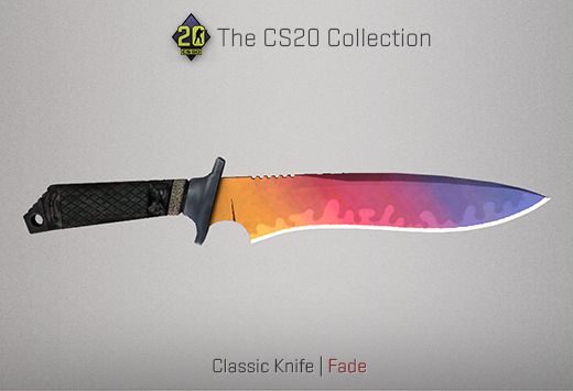 Скин Classic Knife | Источник: blog.counter-strike.net