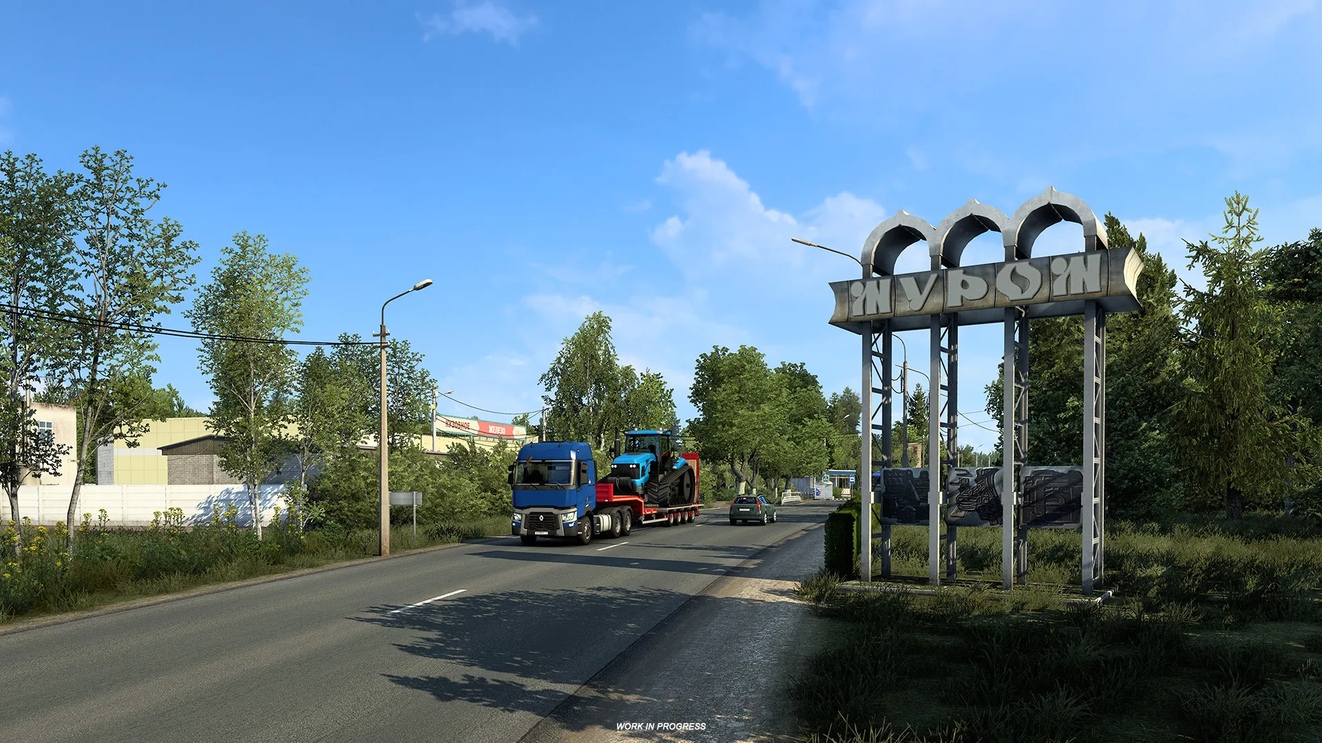 Брянск, Дзержинск, Ярославль и другие — авторы Euro Truck Simulator  показали стелы российских городов