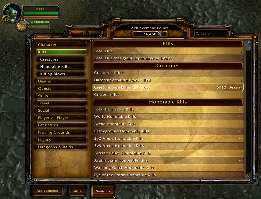 Гоблин убил пять тысяч Роющих червей в стартовой локации. World of Warcraft: Shadowlands. Источник: reddit