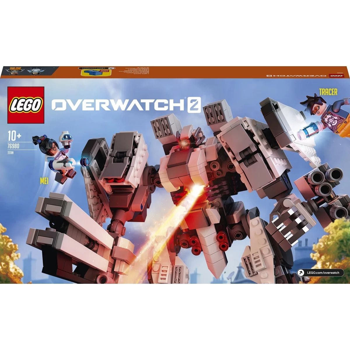 Набор LEGO по Overwatch 2. LEGO &laquo;Overwatch&raquo; &mdash; 76980: &laquo;Titan&raquo;. Источник: vk.com/fresh_lego_news