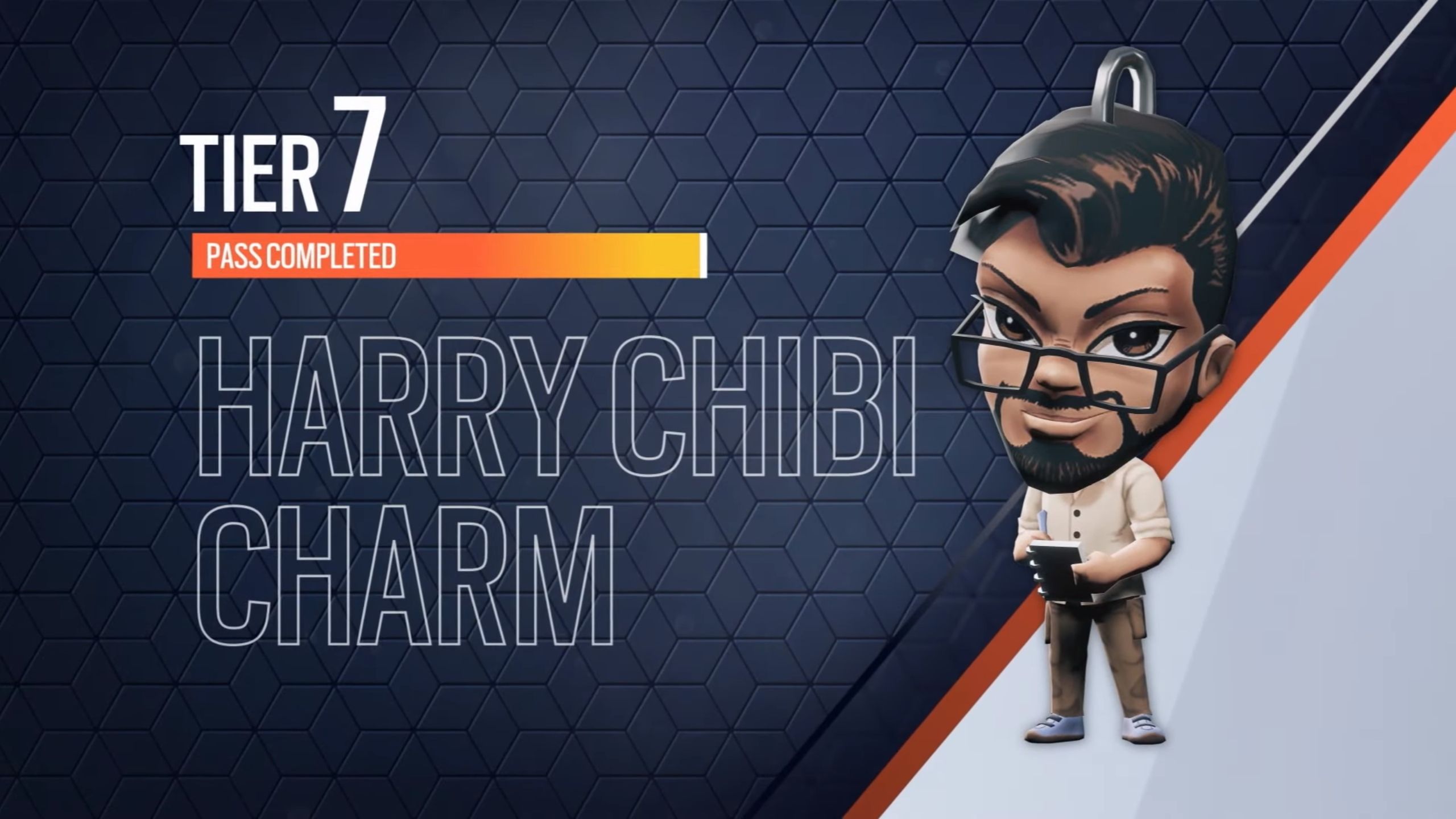 Эксклюзивный брелок Чиби Гарри за полное прохождение Mini Battle Pass