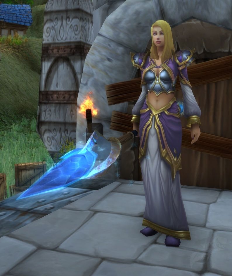 Оригинальная модель Джайны Праудмур из World of Warcraft