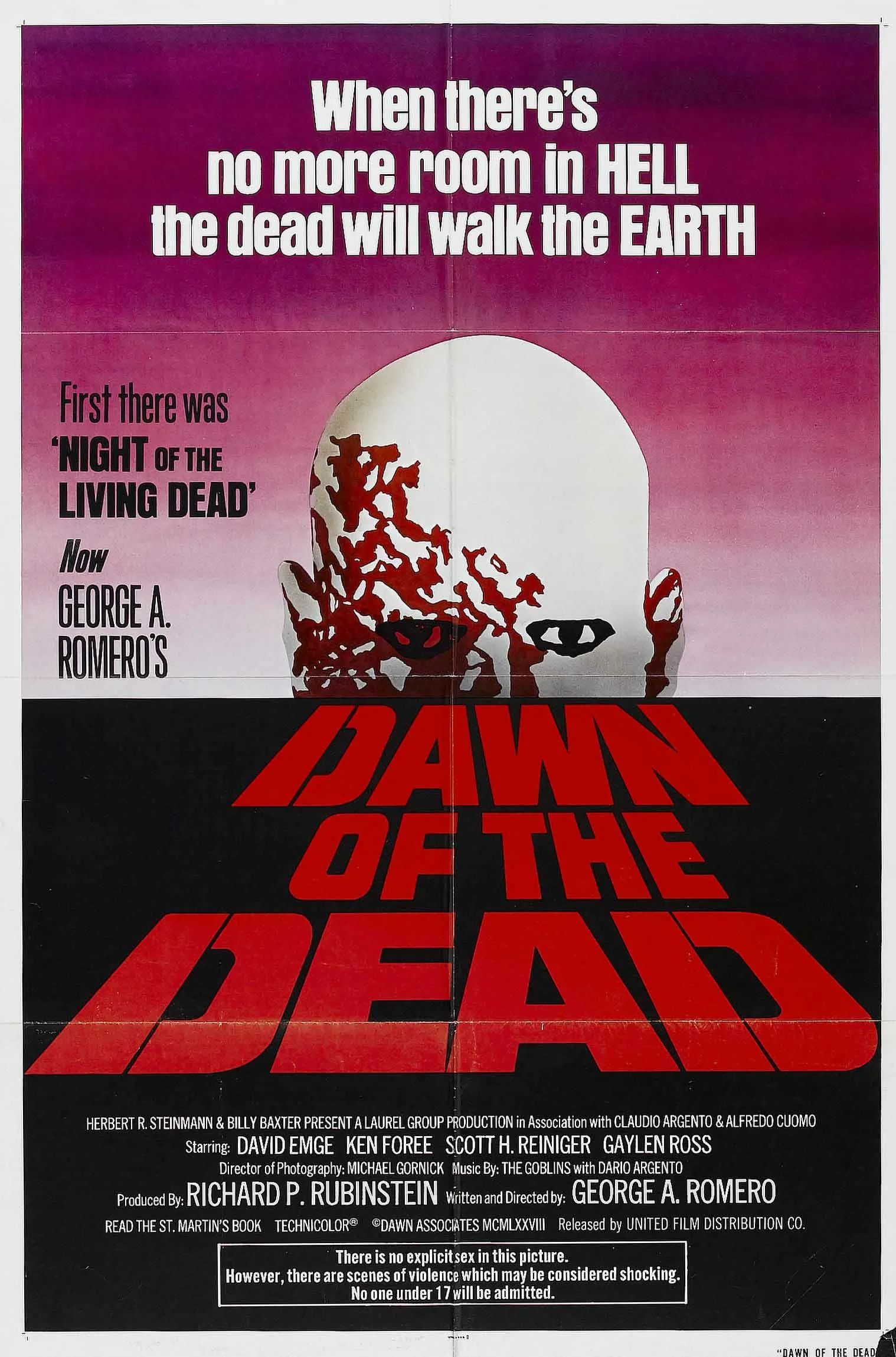 Официальный постер фильма «Рассвет мертвецов»