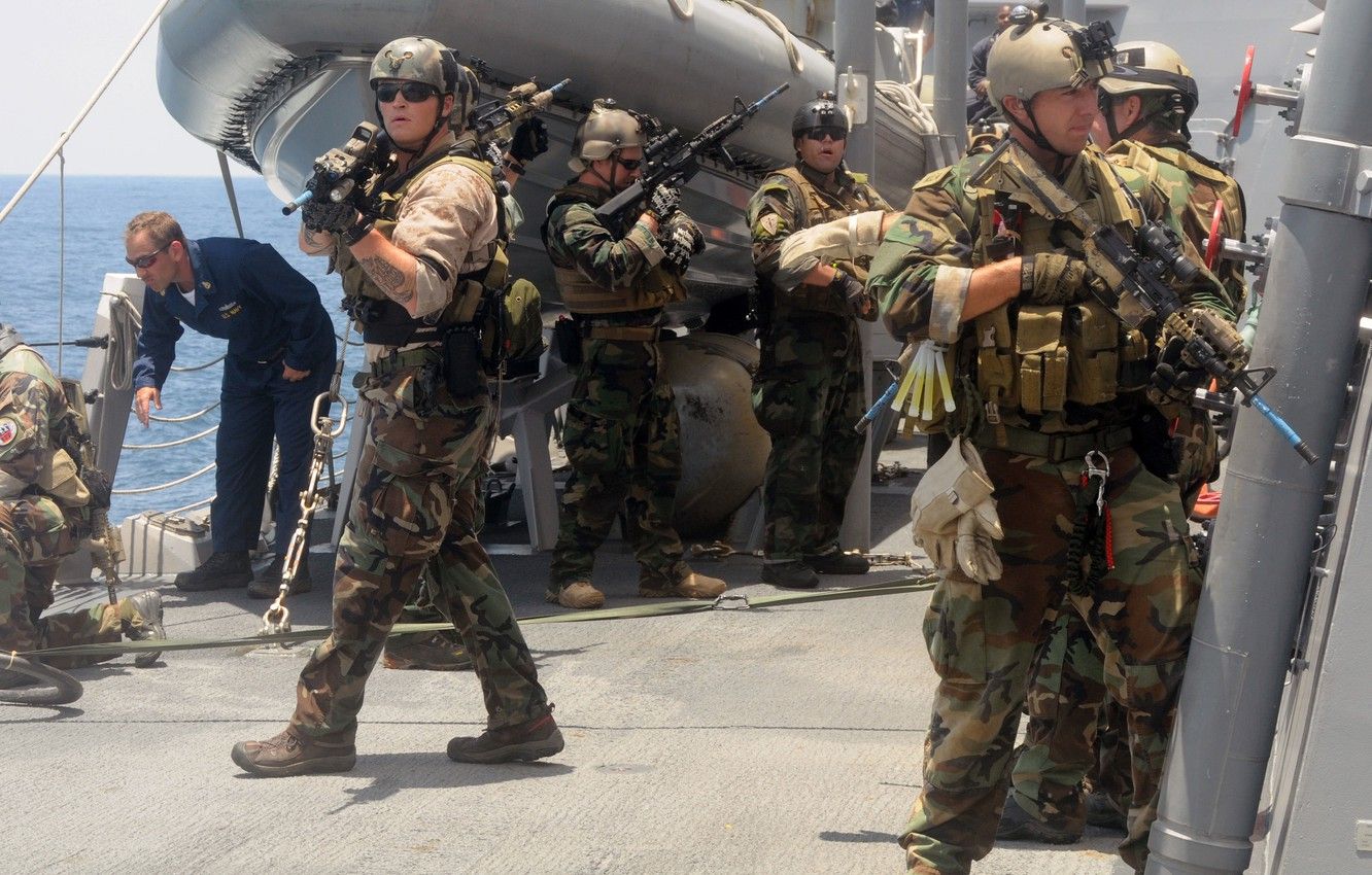Бойцы SEAL Team 6 в жизни