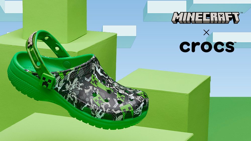 Обувь от Crocs в стиле Minecraft | Источник: Crocs