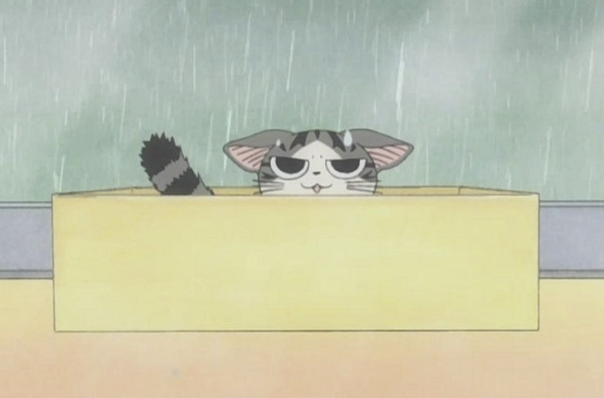 Кадр из аниме «Милый дом Чи»