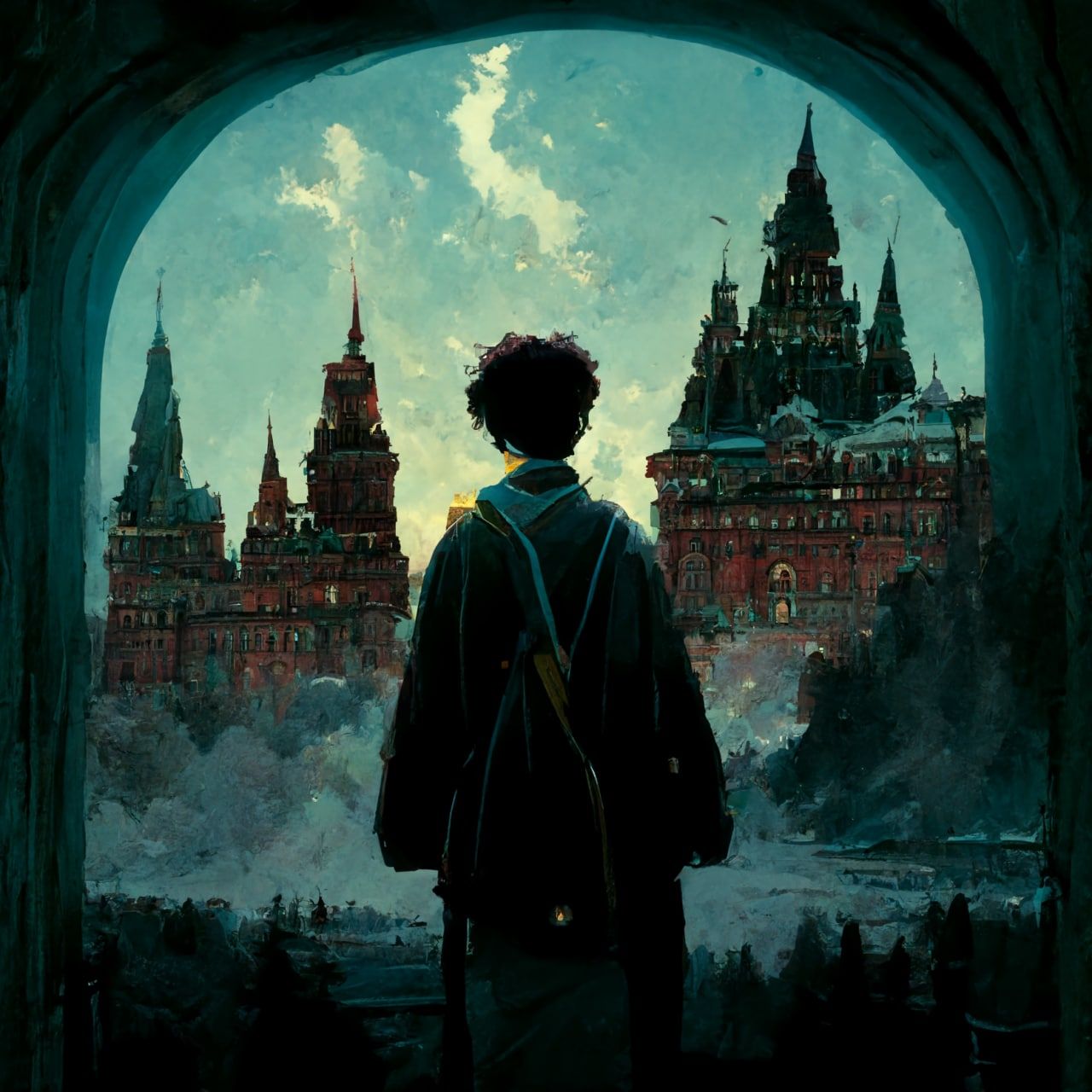 «Гарри Поттер» в России — варианты рисунков, сгенерированных нейросетью