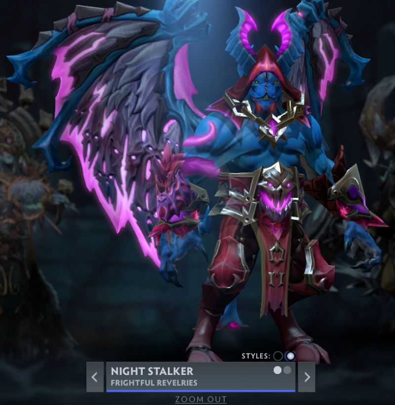 Второй стиль сета Frightful Revelries на Night Stalker.