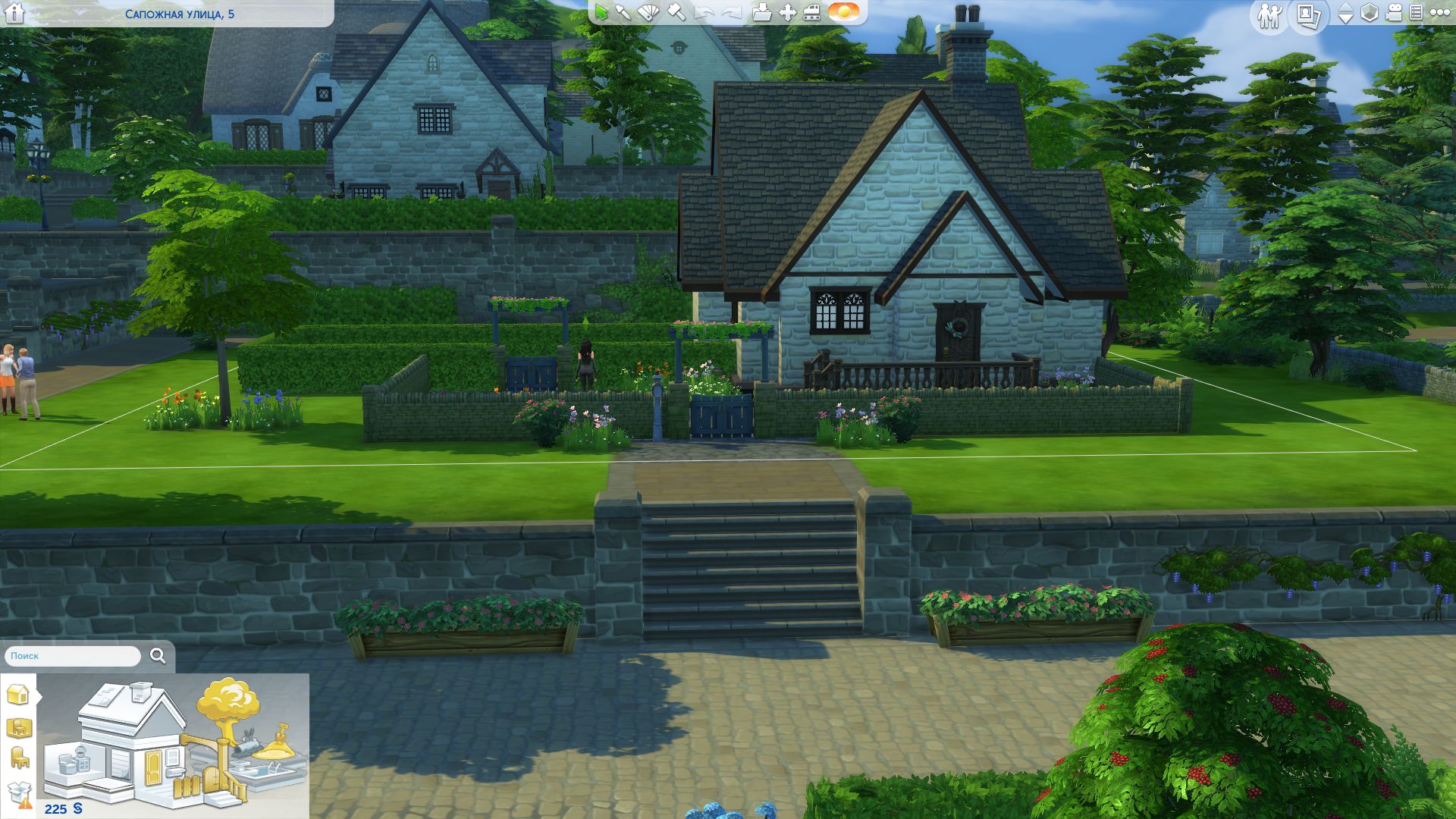 Как быстро построить дом в The Sims 4?