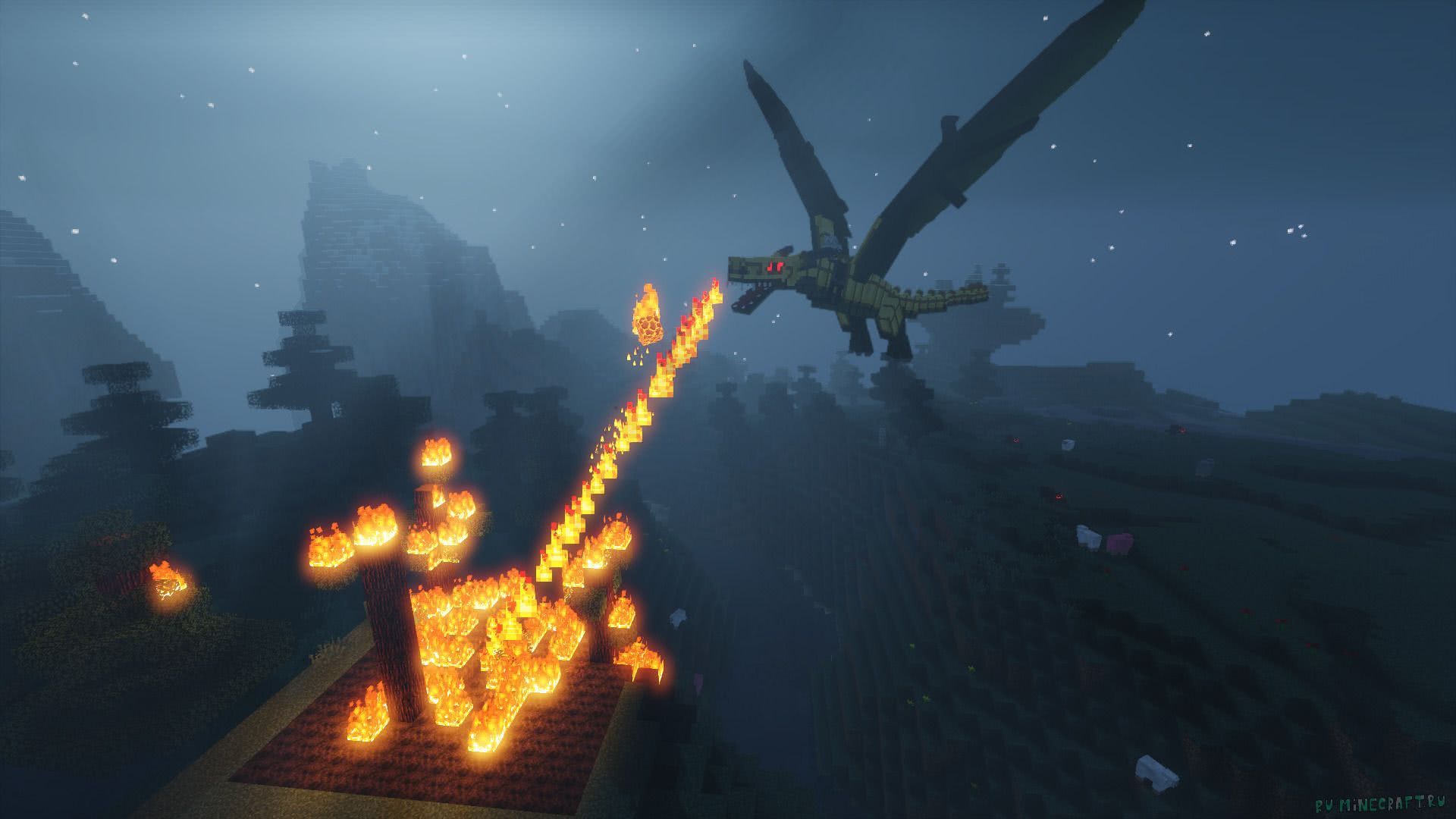 Мод для Minecraft &mdash; Ice and Fire: Dragons.