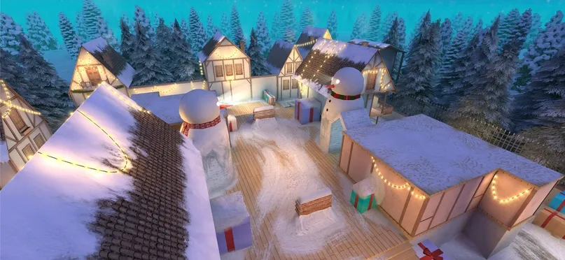 Snow Village. Источник: Axlebolt