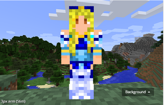 Crystal Maiden &mdash; скин для Minecraft