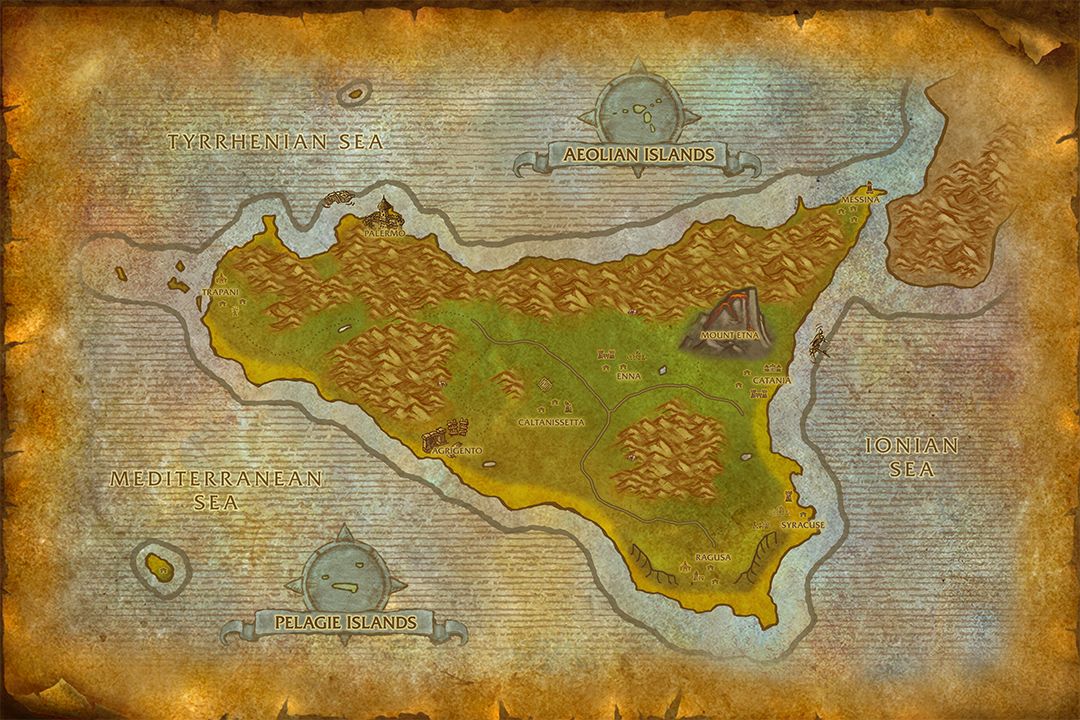 Карты реальных мест в духе World of Warcraft. Автор: Sp_o_o_n. Источник: reddit