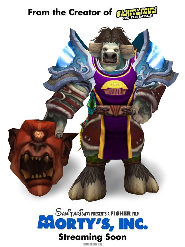 Постеры фильмов в духе World of Warcraft. Источник: reddit