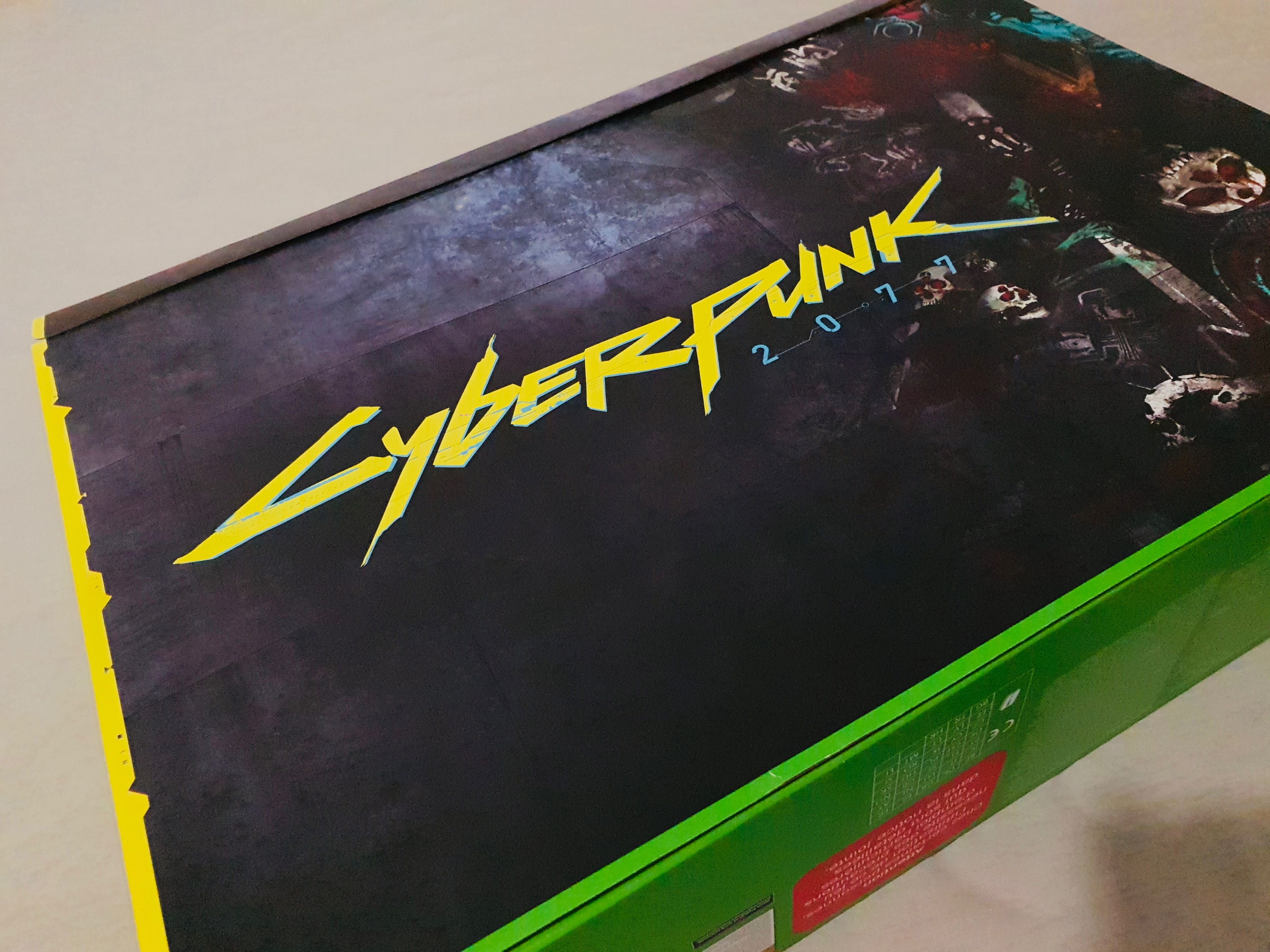 Xbox One X в стиле Cyberpunk 2077. Источник: reddit