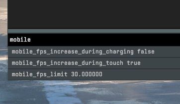 Консольные команды, которые настраивают FPS на телефонах | Источник: канал Gabe Follower в Telegram