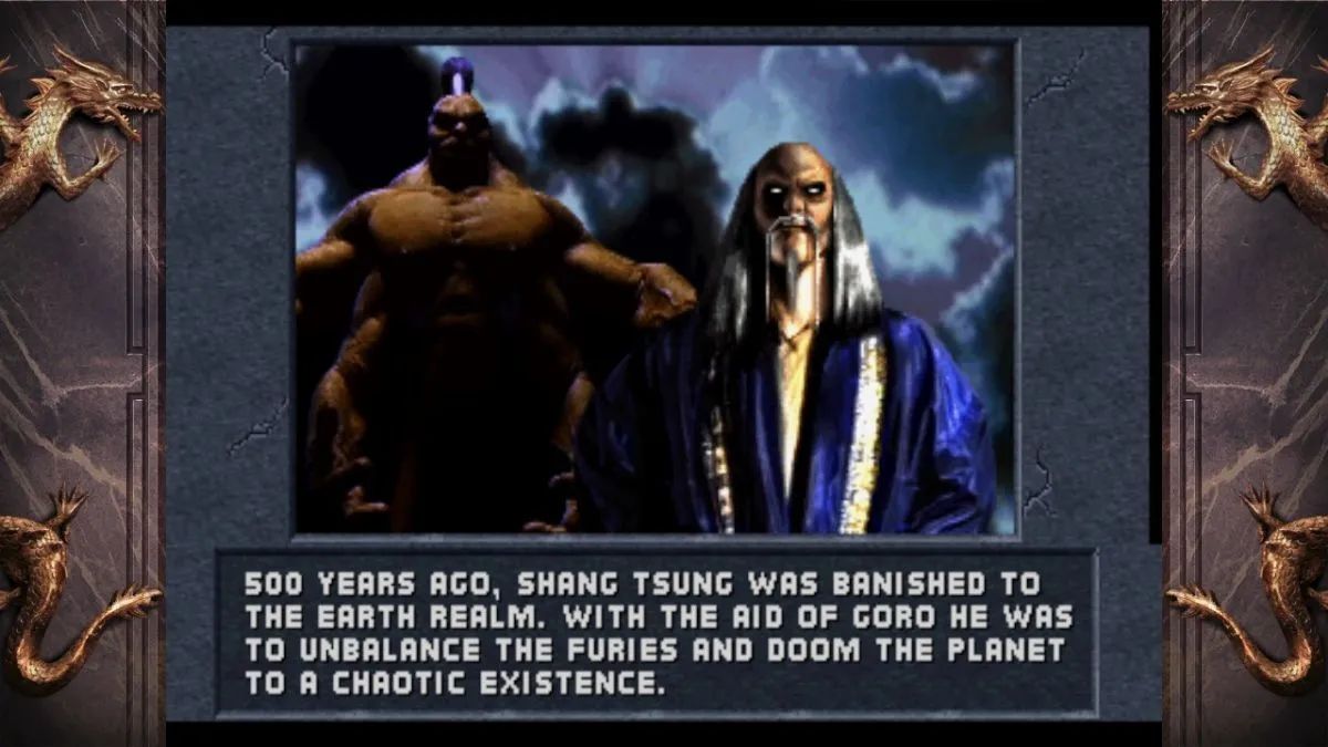 Шан Цзун и Горо. Источник: Mortal Kombat (1992)