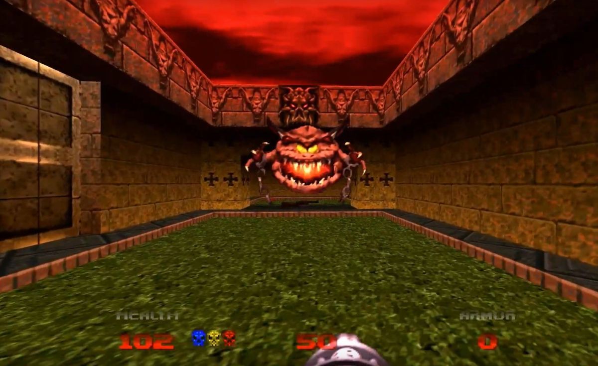 По какой-то причине Пинчбек оставляет за бортом Doom 64, теперь официально доступный на большинстве платформ. Проходить мимо строго не рекомендуется