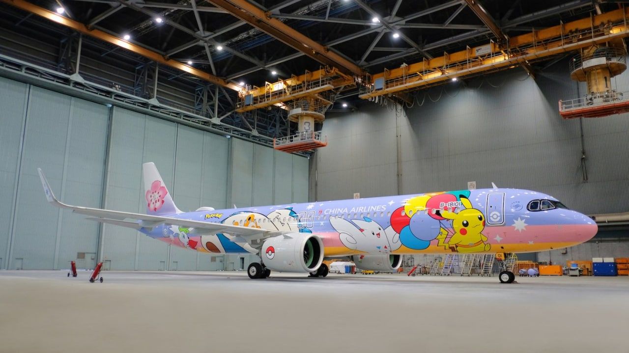 Pikachu Jet CI от China Airlines