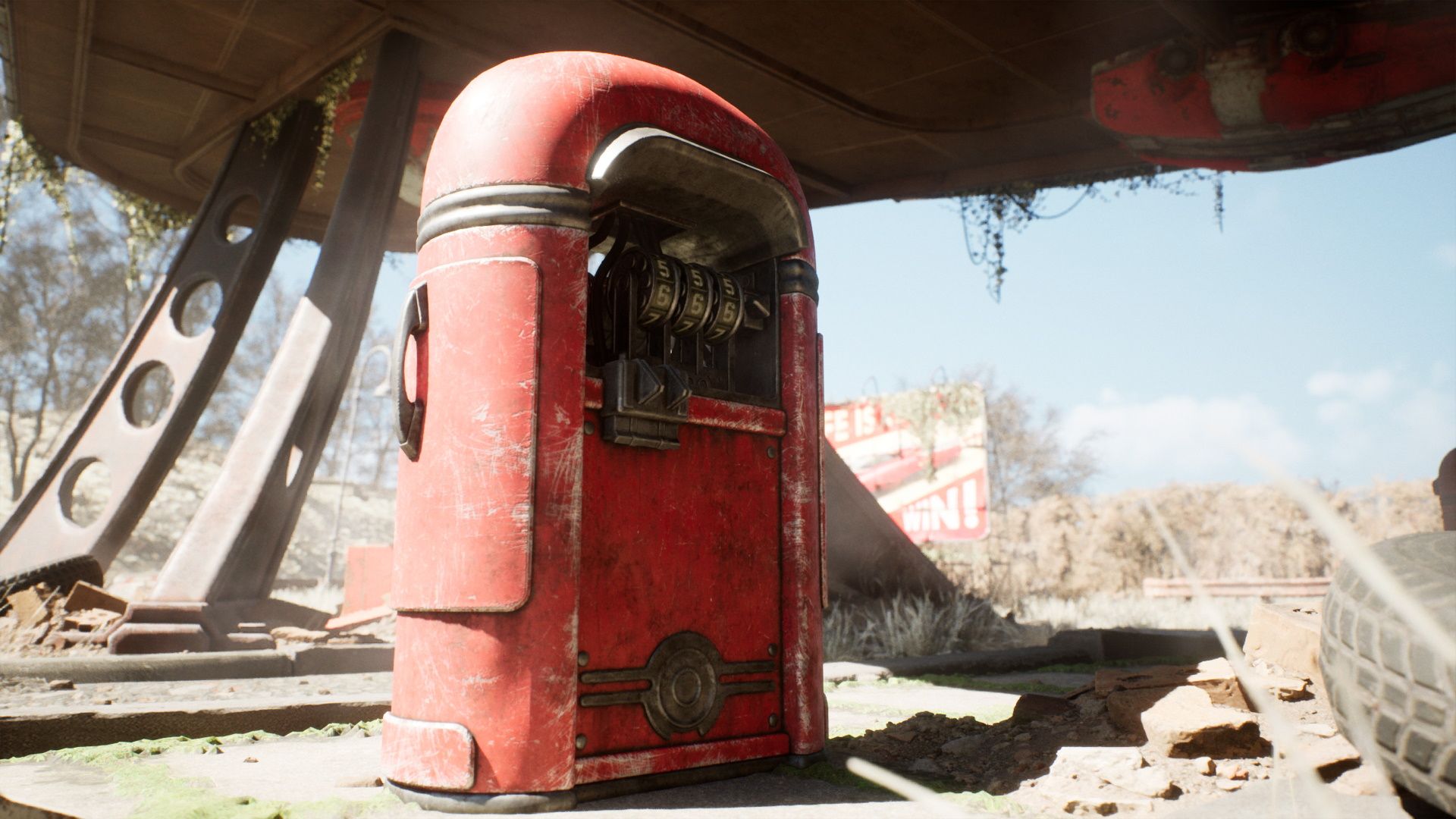 Fallout 4 сигнал бедствия стоянка грузовиков красная ракета фото 49