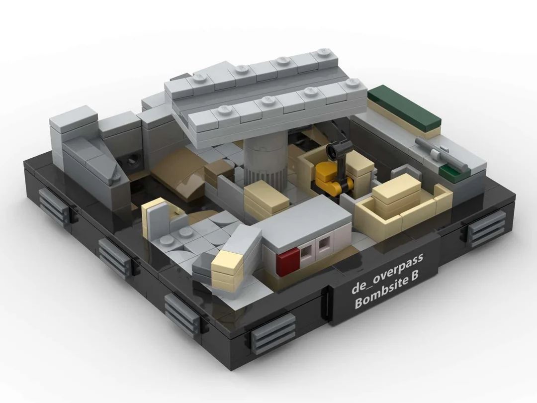 Миниатюра Overpass из LEGO | Источник: reddit.com