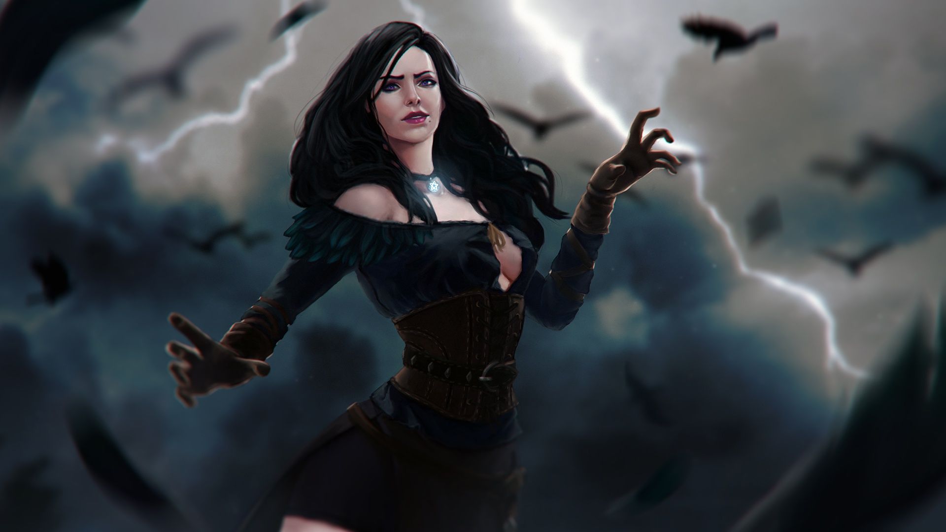 Yennefer of vengerberg the witcher 3 voiced standalone follower фото 99