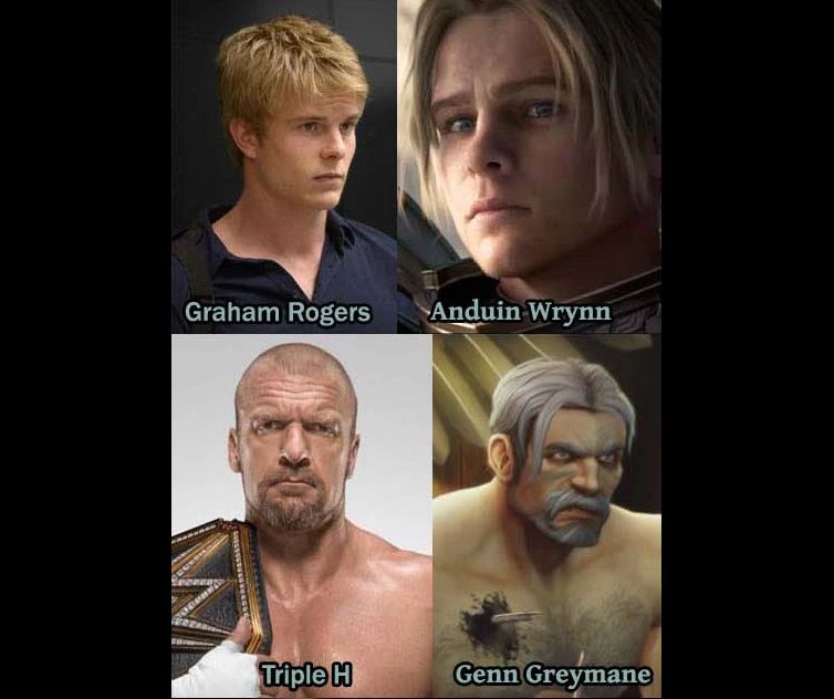 Актеры и персонажи WoW, которых они могли бы сыграть в фильме. Источник: imgur.com/user/MrsBomkia