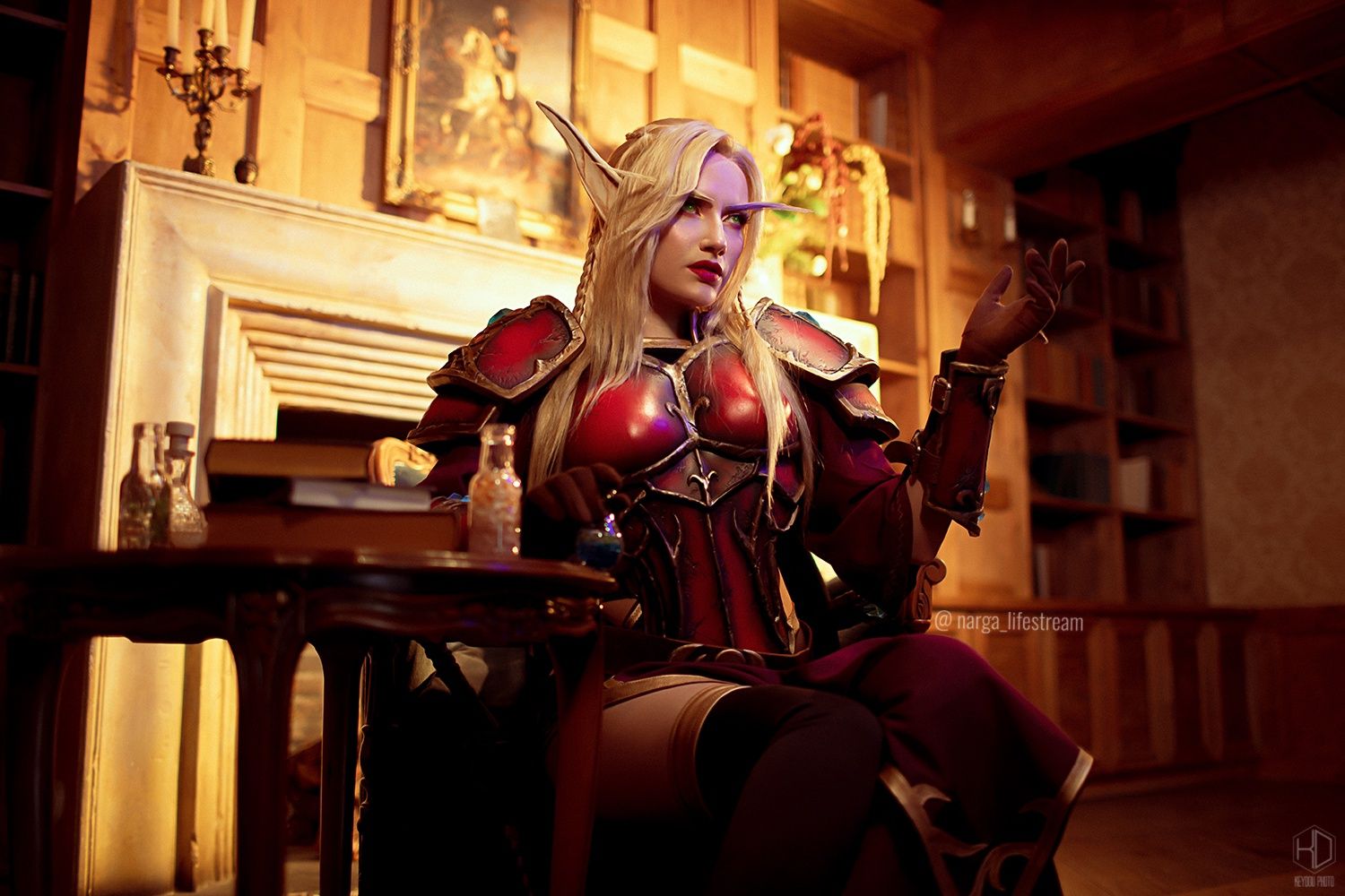 Наталья Narga Кочеткова. Косплей на эльфийку крови из World of Warcraft. Источник: vk.com/lifestream_cosplay