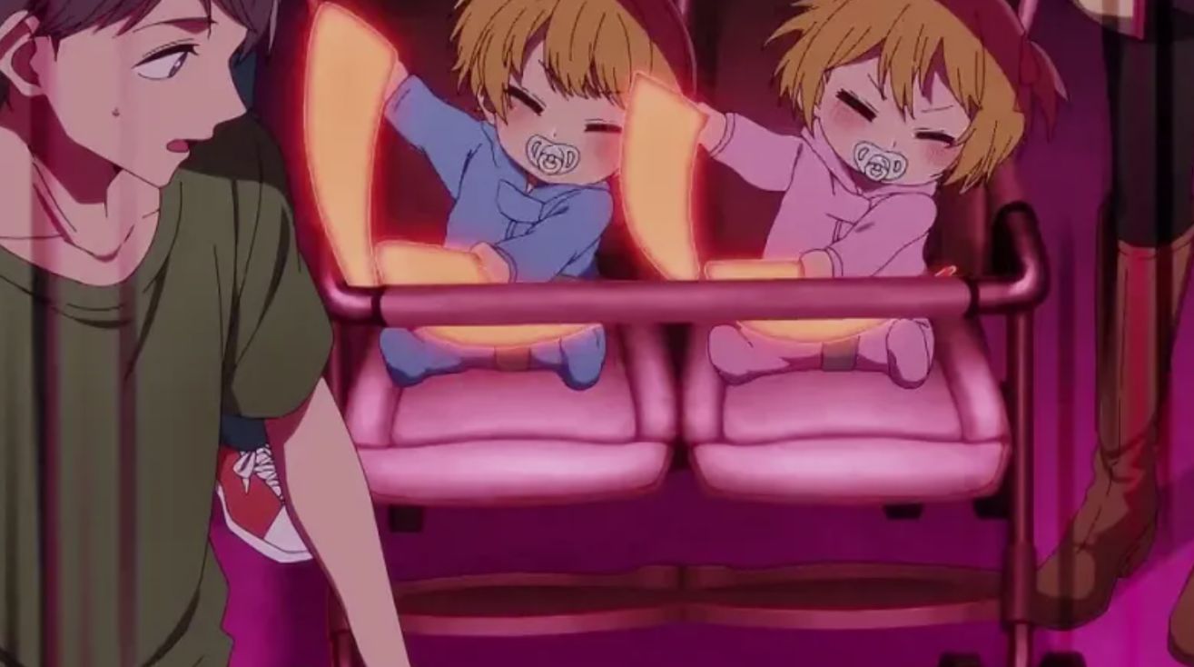 Кадр из аниме «Звёздное дитя»