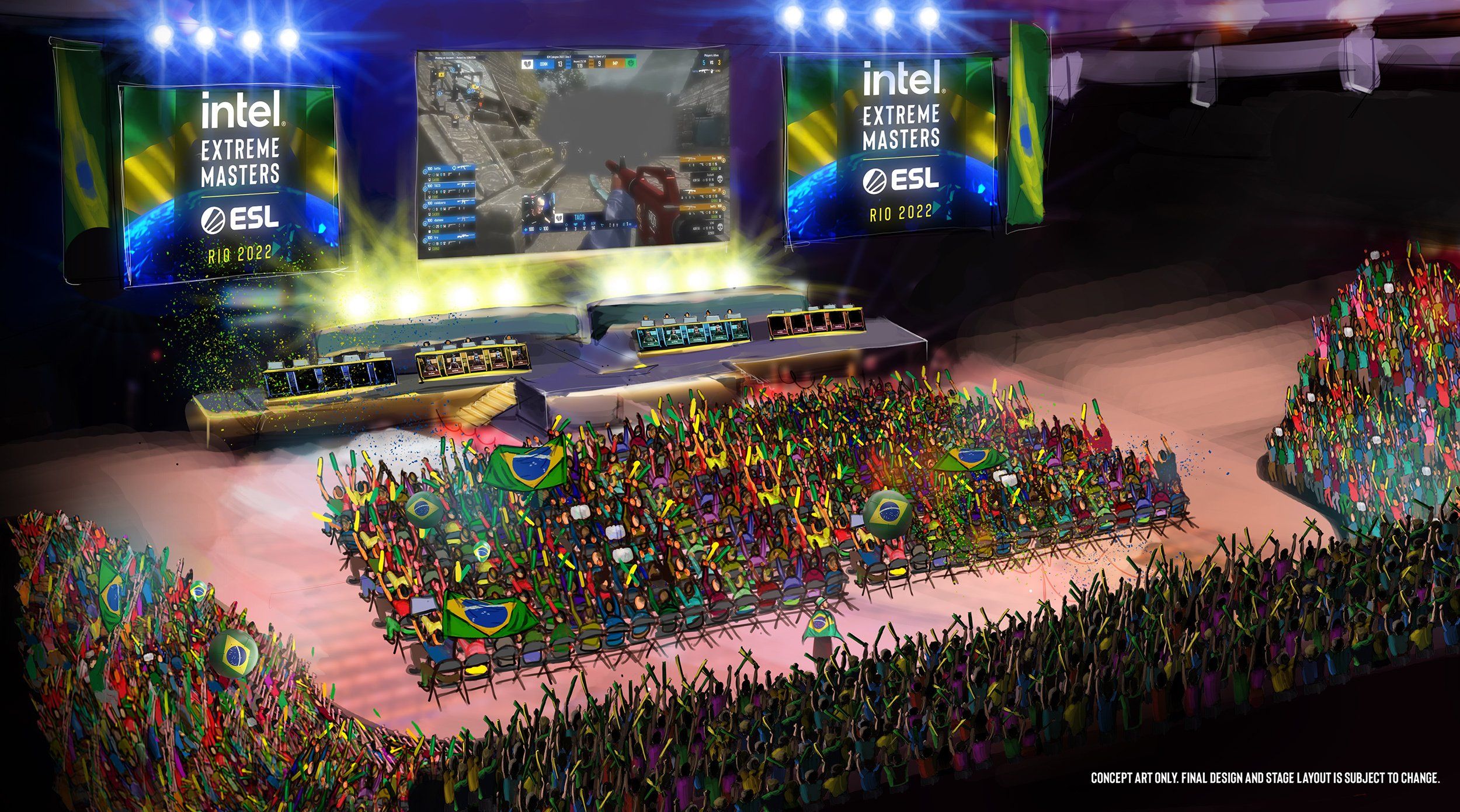 Все стадии IEM Rio Major 2022 пройдут при зрителях — турнир состоится