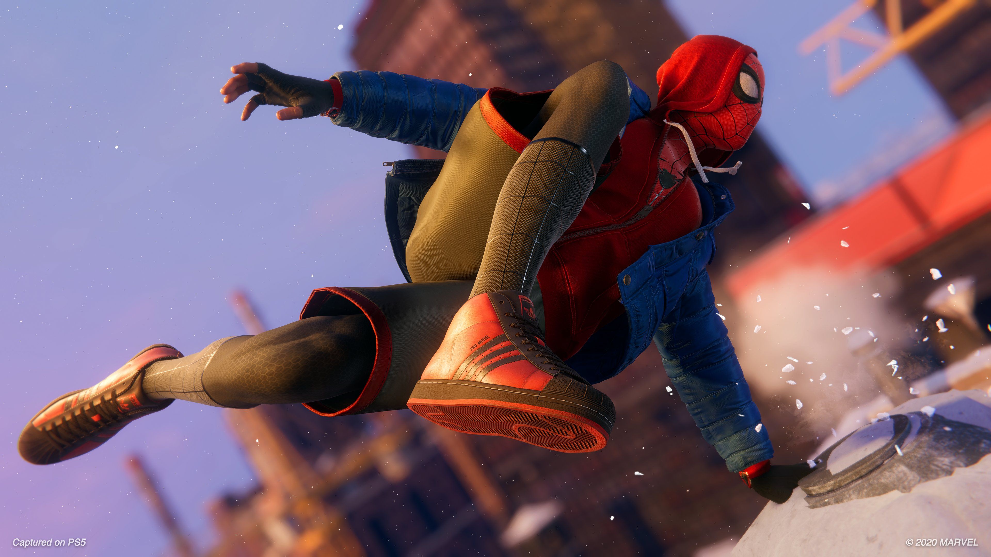 Adidas выпустит кроссовки Человека-паука из Spider-Man: Miles Morales