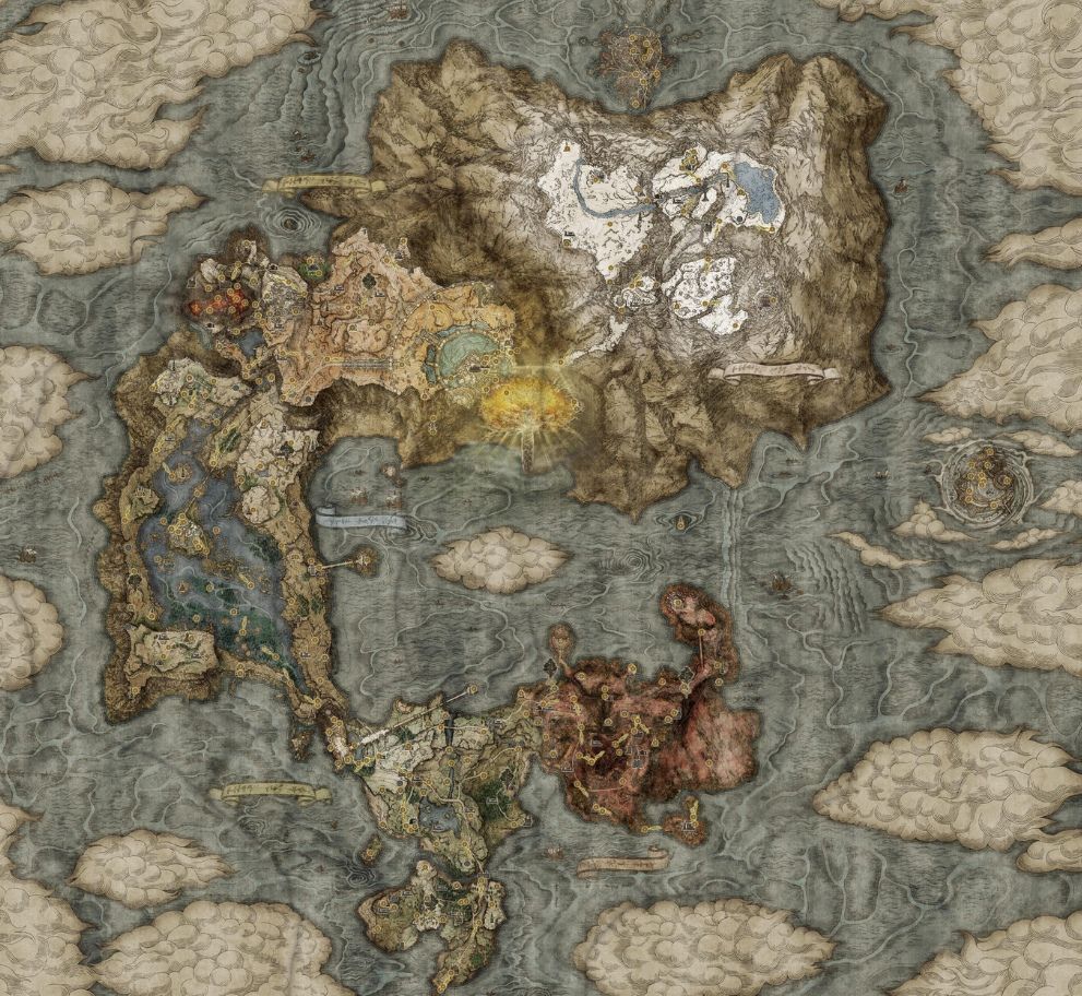 Карта Elden Ring