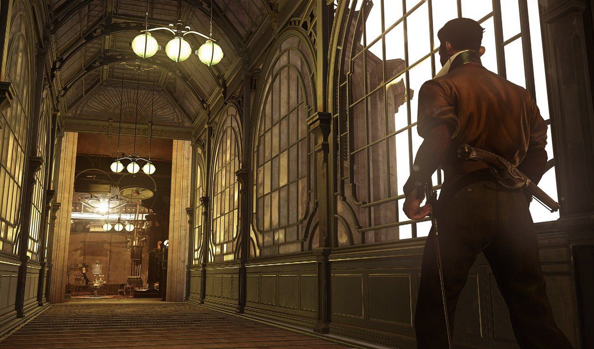 Серия Dishonored склоняет к ненасильственному прохождению сразу на нескольких уровнях. От действий игрока зависят достижения, состояние мира и концовка
