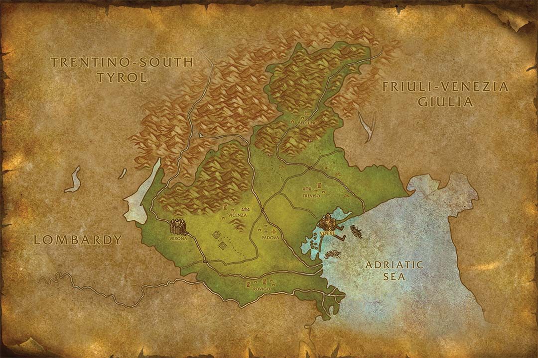 Карты в духе World of Warcraft. Источник: reddit