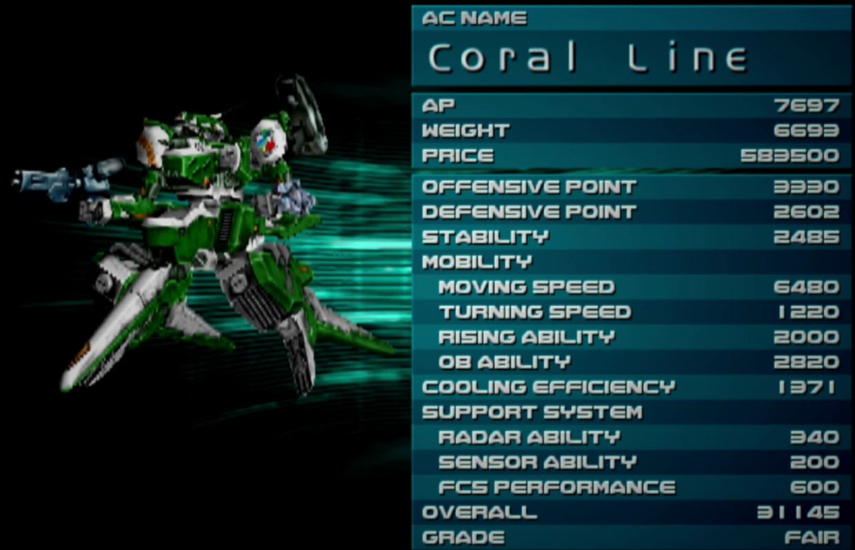 Скриншот из Armored Core 2