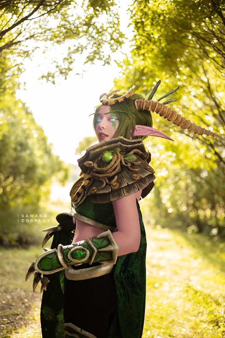 Косплей на Изеру из World of Warcraft. Косплеер: Екатерина Sawaka cosplay~ Савушкина