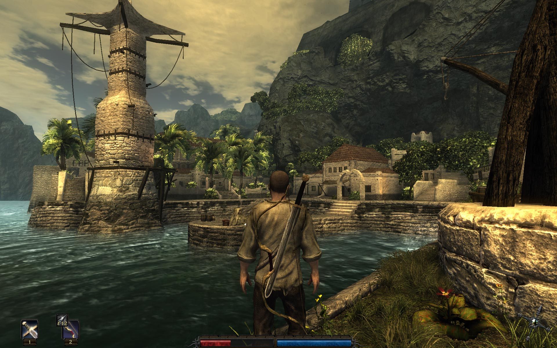 Скриншот из игры "Risen"