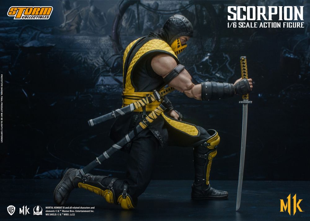 Фанатам Mortal Kombat показали новую коллекционную фигурку Скорпиона с ...