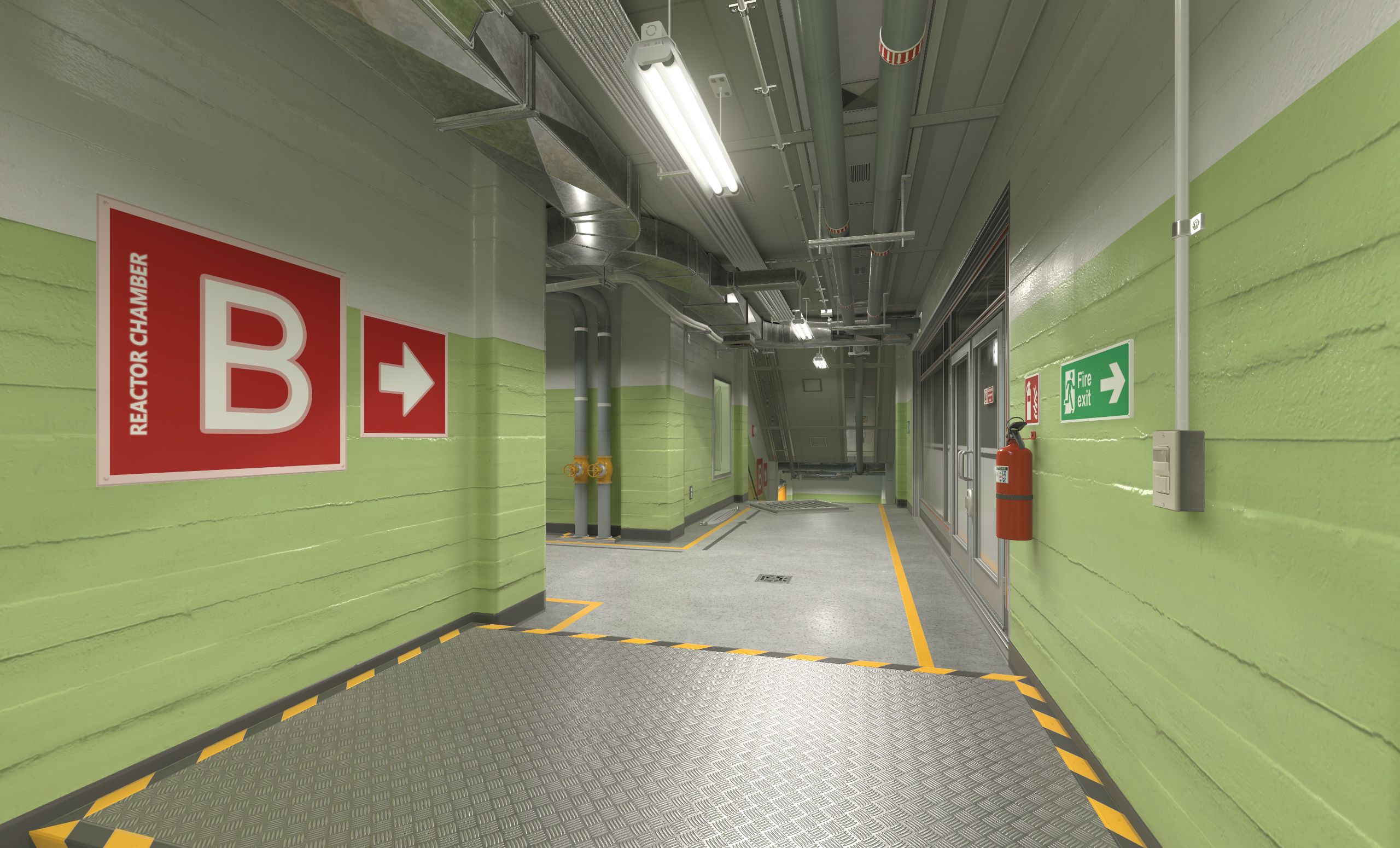 Nuke в Counter-Strike 2 — туннели. Источник: официальный сайт Counter-Strike