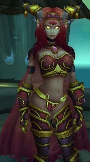 Оригинальная модель Алекстразы из World of Warcraft. Источник: Wowhead