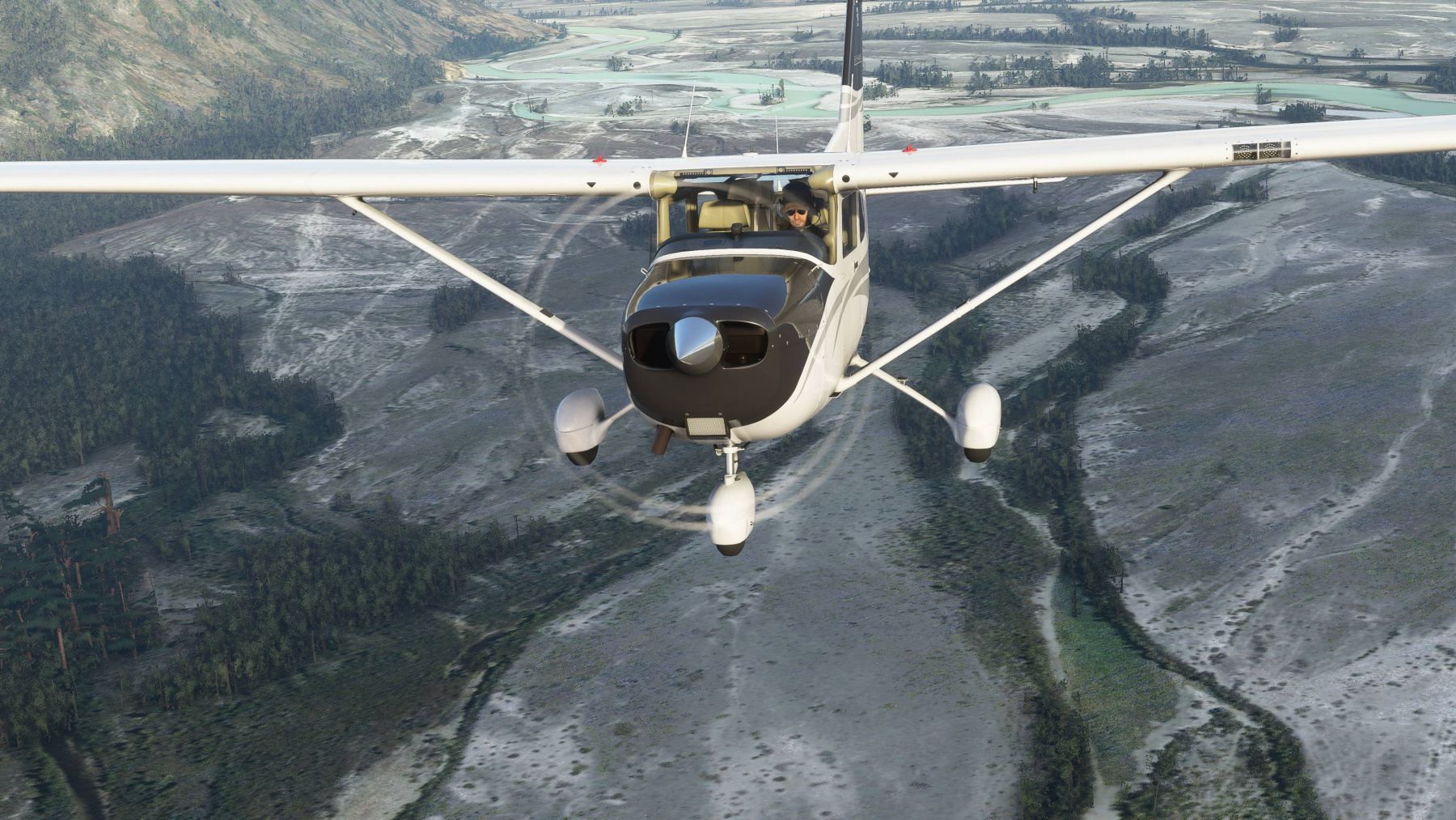 Скриншот из Microsoft Flight Simulator 2020