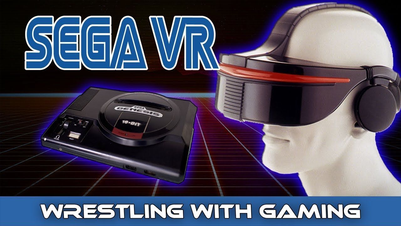 Рекламный плакат Sega VR