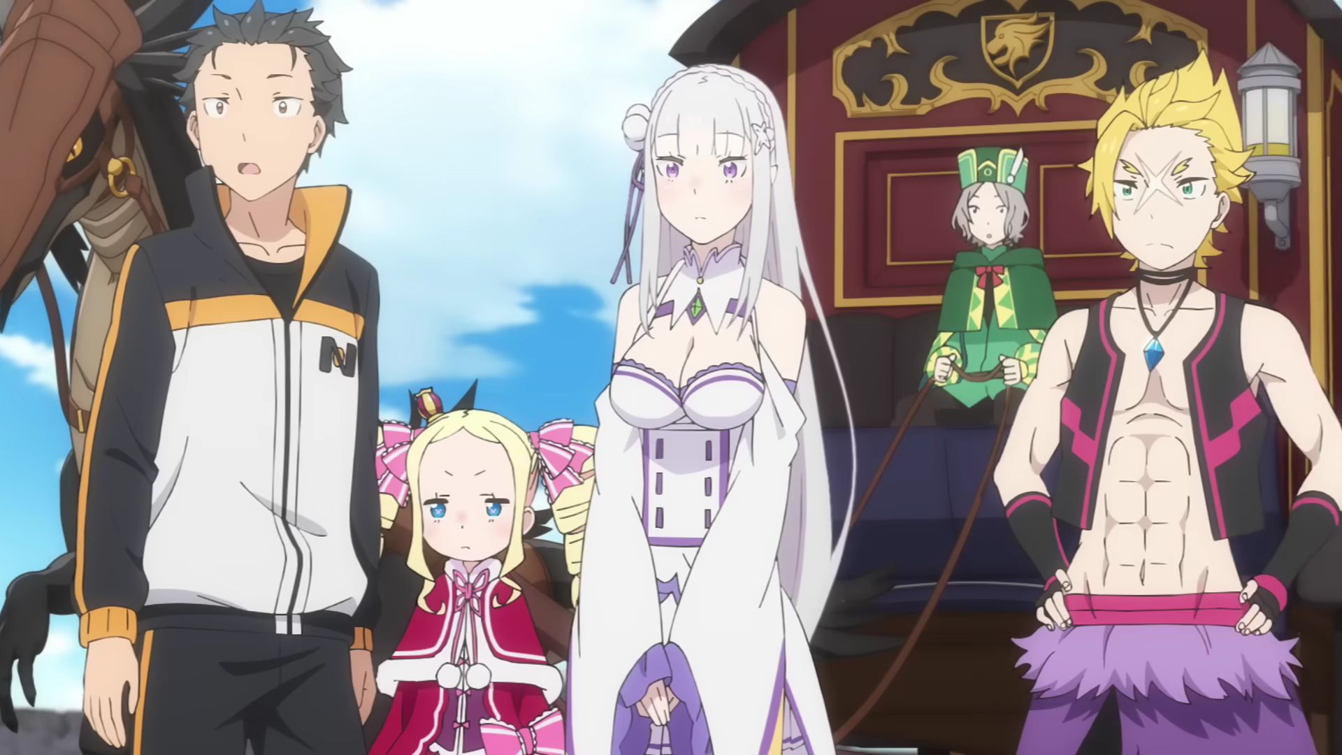 Кадр из трейлера 3 сезона аниме «Re:Zero. Жизнь с нуля в альтернативном мире»