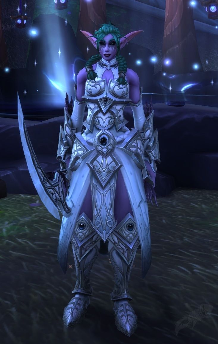 Оригинальная модель Тиранды Шелест Ветра из World of Warcraft