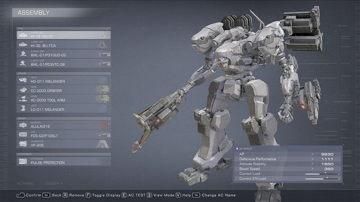 Скриншот из Armored Core VI