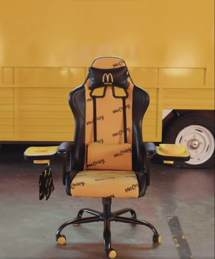 McCrispy Ultimate Gaming Chair | Источник: соцсети McDonald’s 