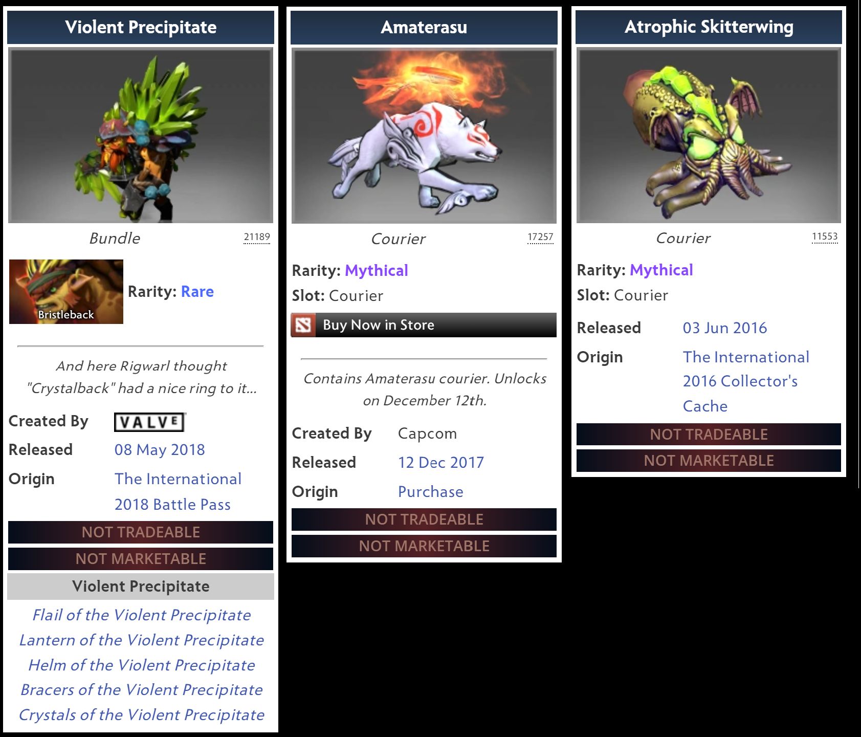 Курьер Amaterasu Dota 2