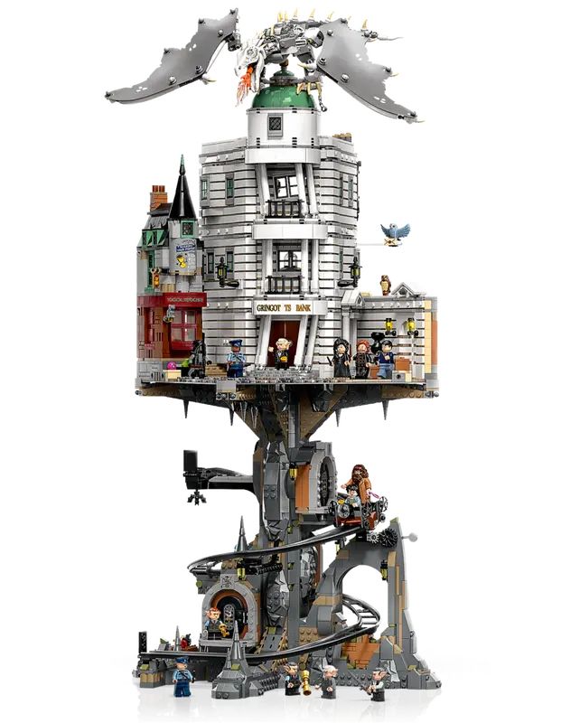 LEGO показала банк «Гринготтс» из «Гарри Поттера» с украинским