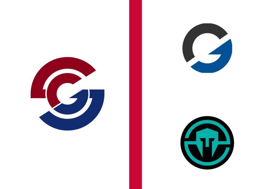 Слева &mdash; логотип Syman Gaming, справа &mdash; логотипы GamersClub и Immortals